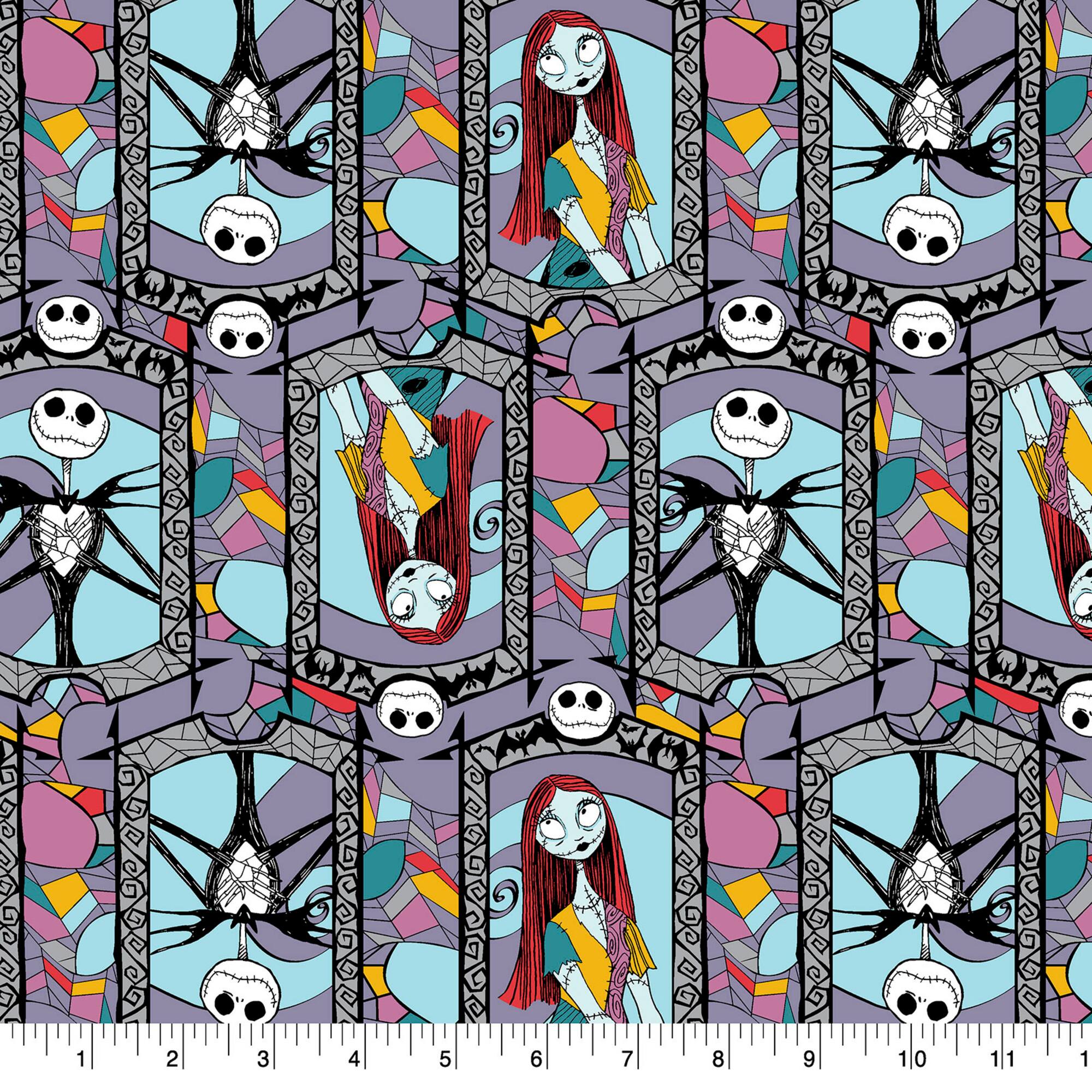 Disney® Nightmare Before Christmas Sally & Jack Cotton Fabric